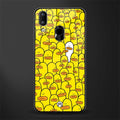 brian the duck glass case for vivo y95 image