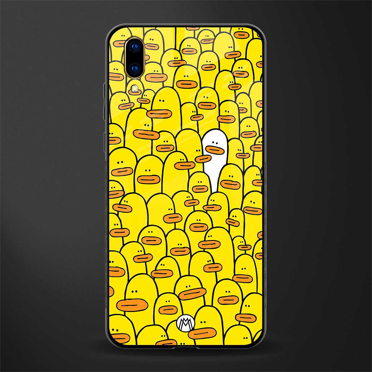 brian the duck glass case for vivo v11 pro image