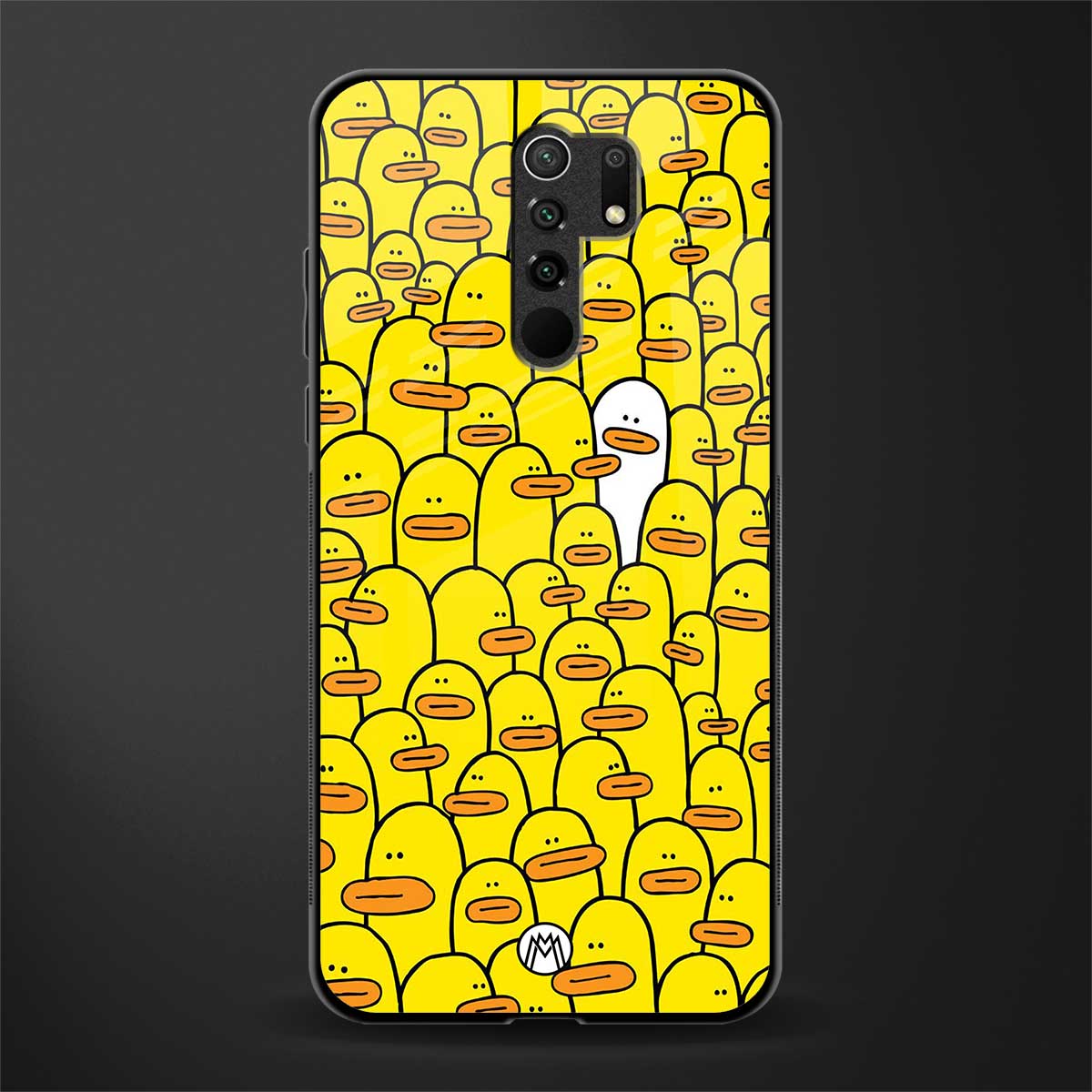 brian the duck glass case for poco m2 image