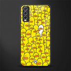 brian the duck glass case for vivo y20 image