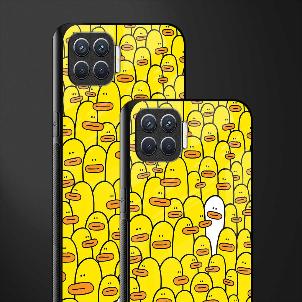 brian the duck glass case for oppo f17 image-2