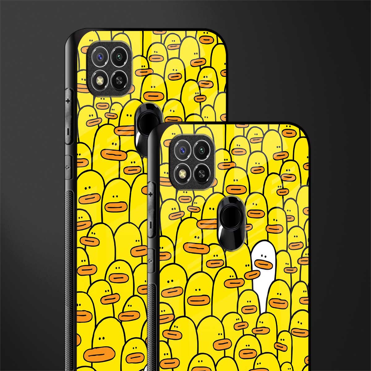 brian the duck glass case for poco c31 image-2
