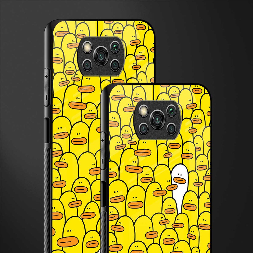 brian the duck glass case for poco x3 image-2