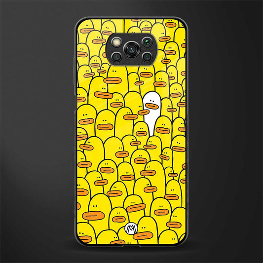 brian the duck glass case for poco x3 image