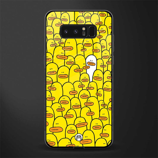 brian the duck glass case for samsung galaxy note 8 image