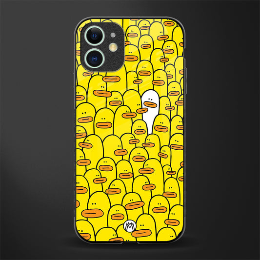brian the duck glass case for iphone 11 image