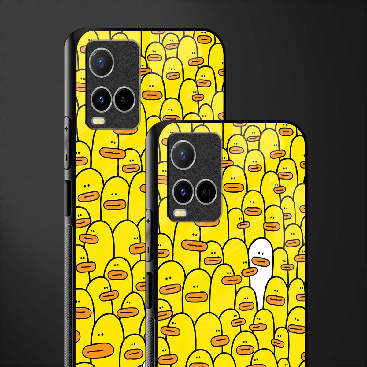 brian the duck glass case for vivo y21t image-2