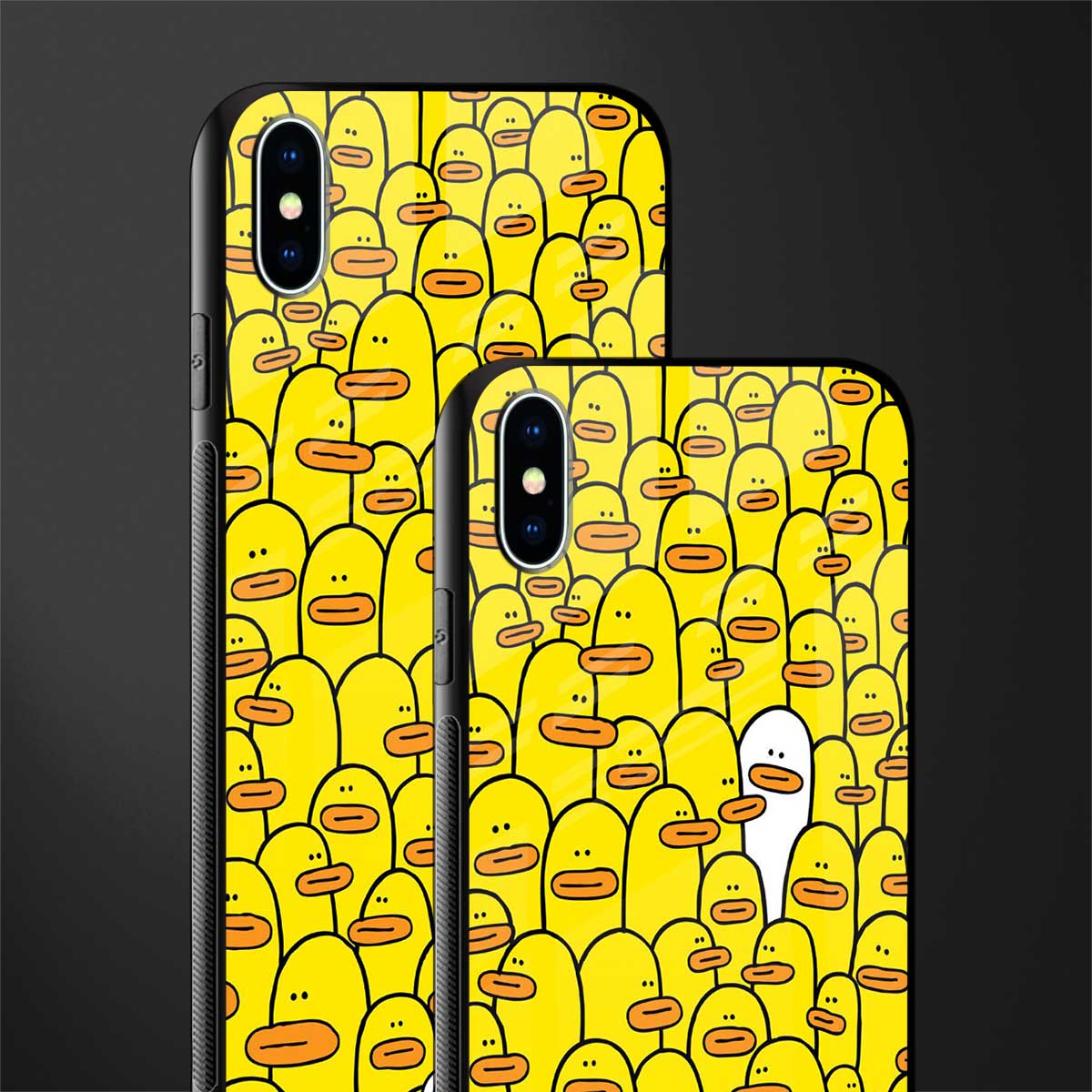brian the duck glass case for iphone xs max image-2