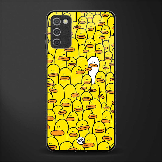 brian the duck glass case for samsung galaxy a03s image
