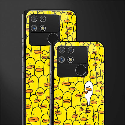 brian the duck back phone cover | glass case for realme narzo 50a