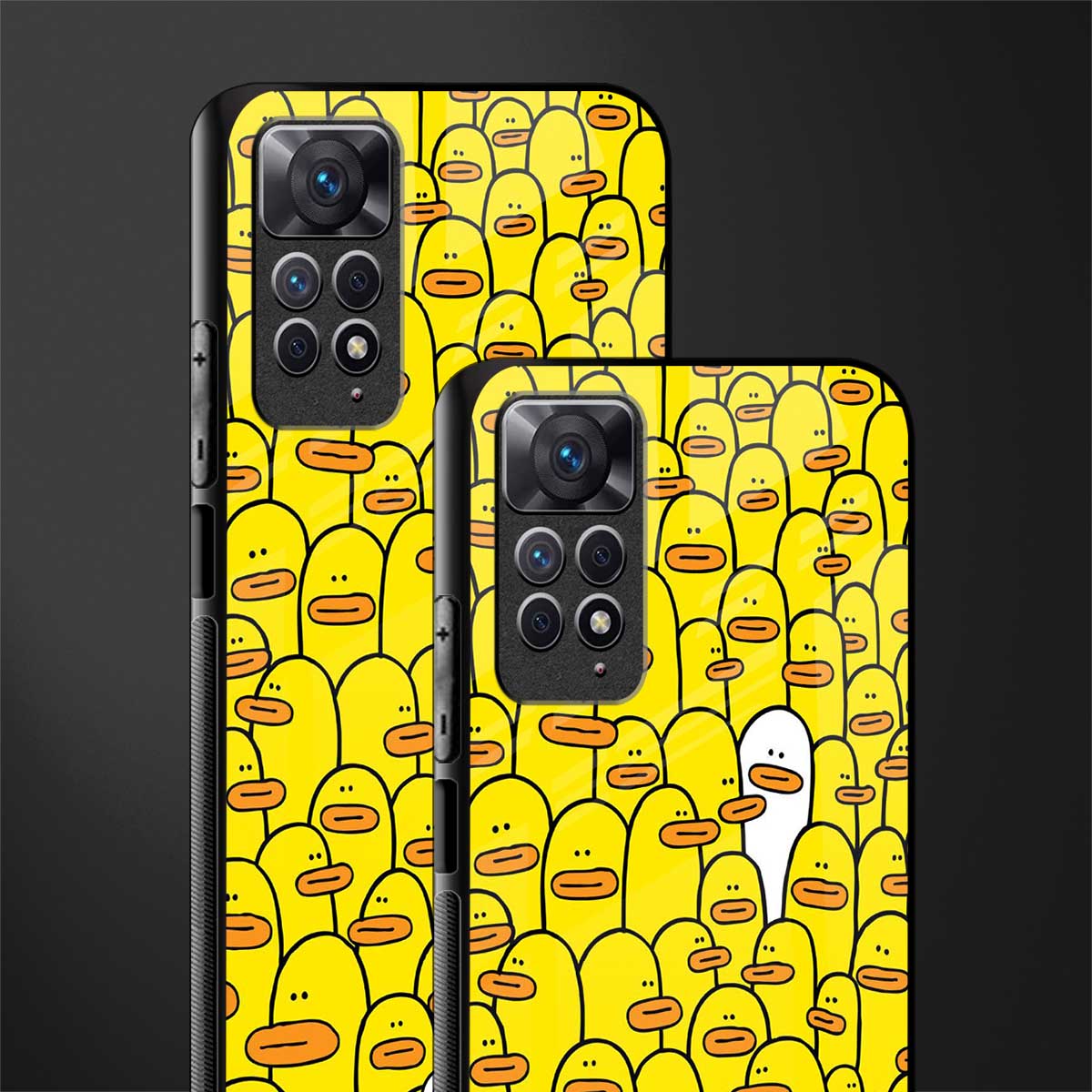 brian the duck back phone cover | glass case for redmi note 11 pro plus 4g/5g