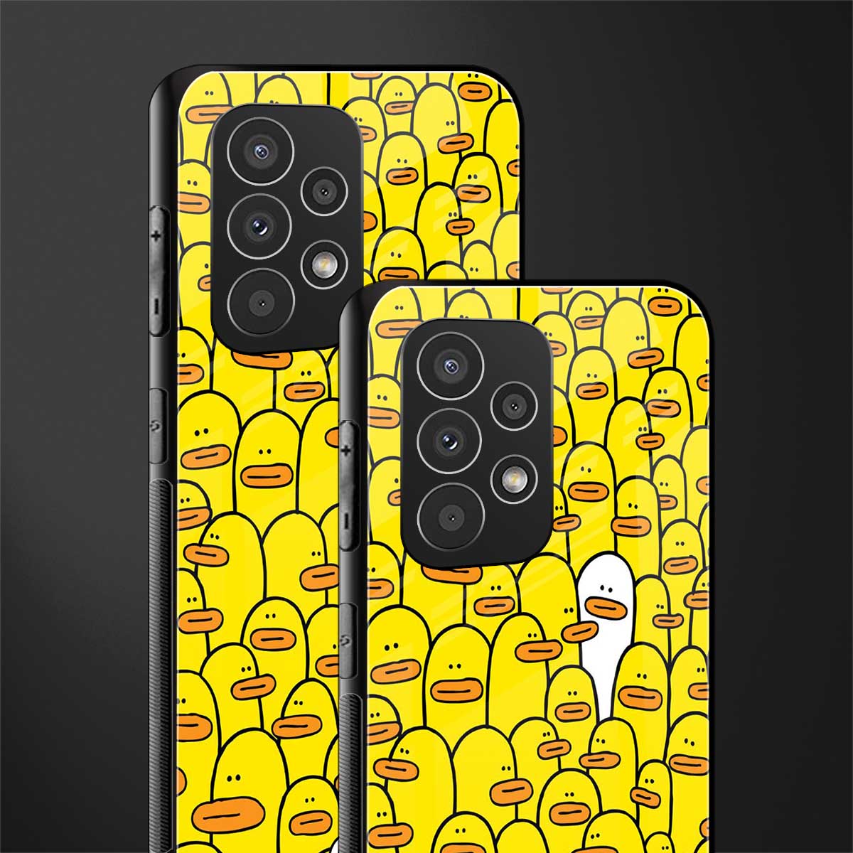 brian the duck back phone cover | glass case for samsung galaxy a53 5g