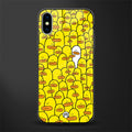 brian the duck glass case for iphone xs image