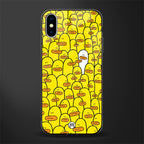 brian the duck glass case for iphone xs image