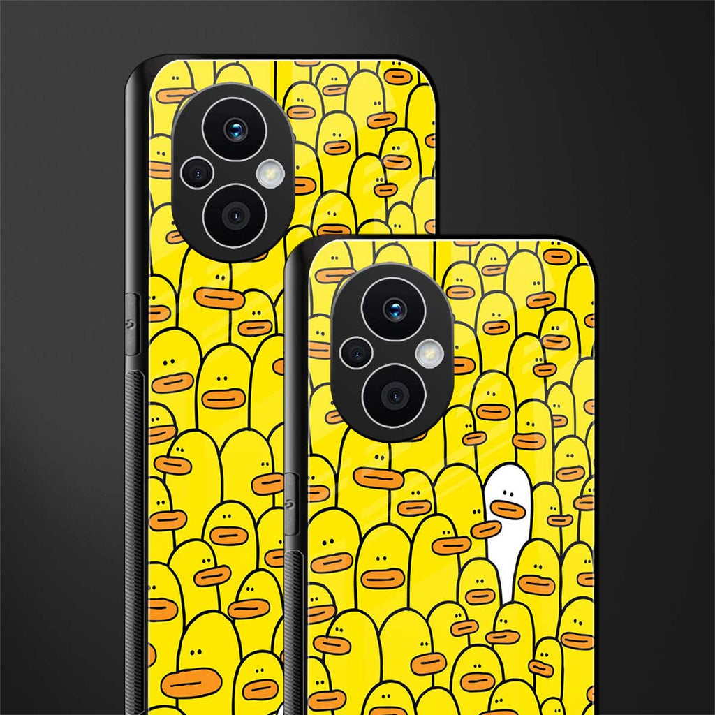brian the duck back phone cover | glass case for oppo f21 pro 5g