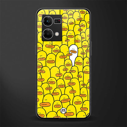brian the duck back phone cover | glass case for oppo f21 pro 4g
