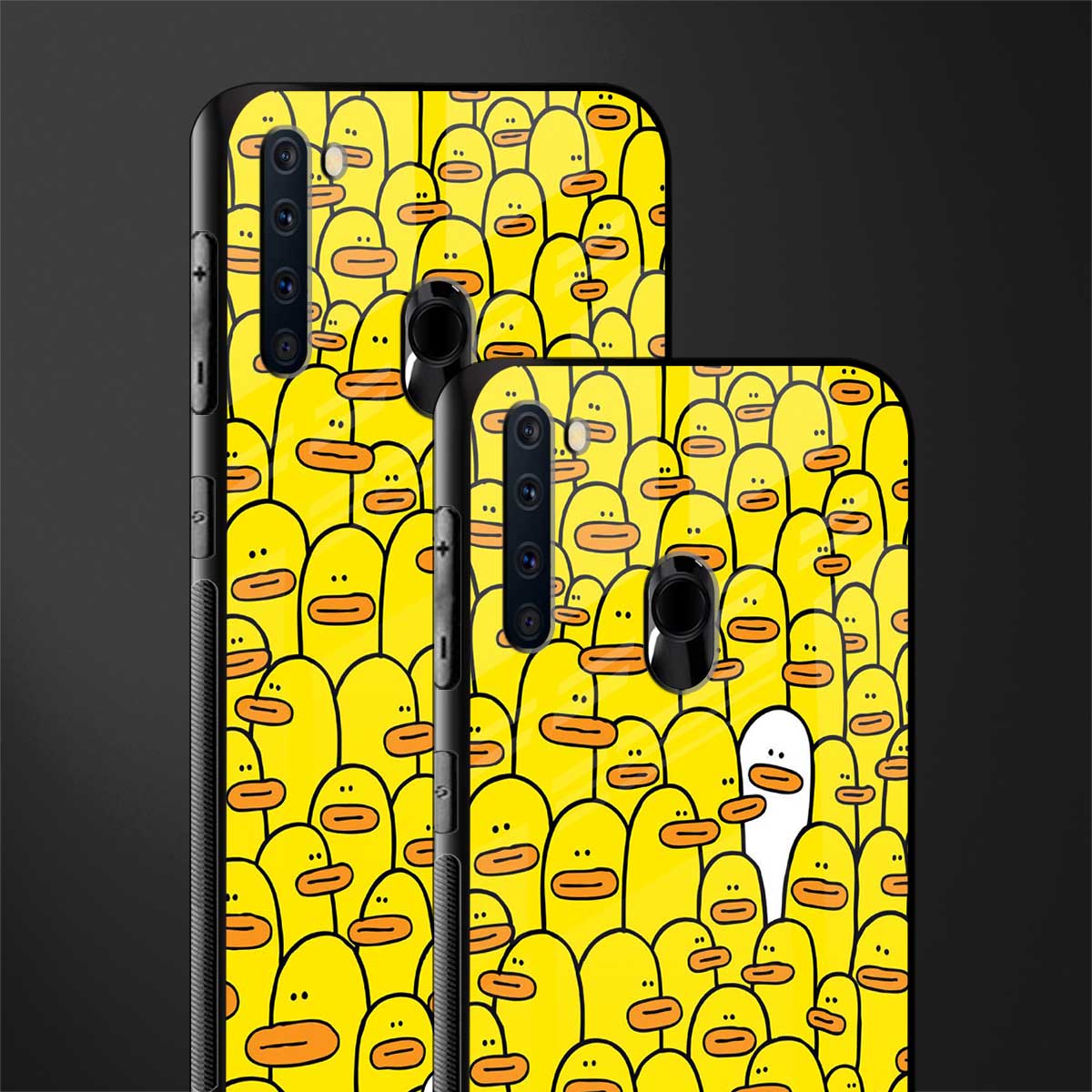 brian the duck glass case for samsung a21 image-2