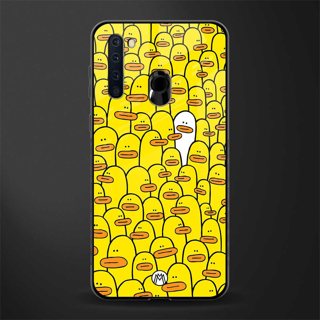 brian the duck glass case for samsung a21 image