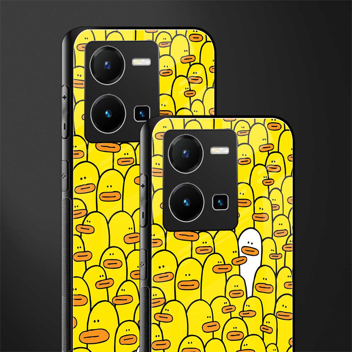 brian the duck back phone cover | glass case for vivo y35 4g