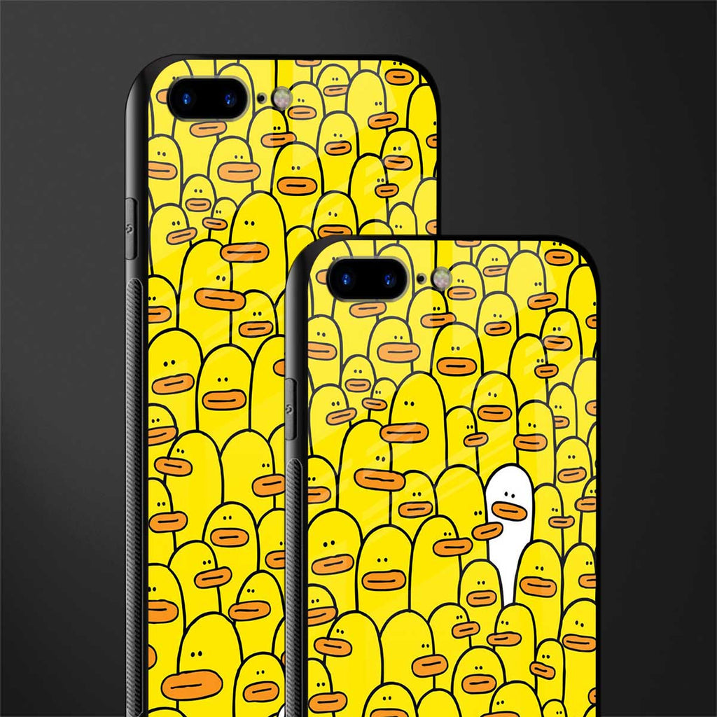 brian the duck glass case for iphone 8 plus image-2