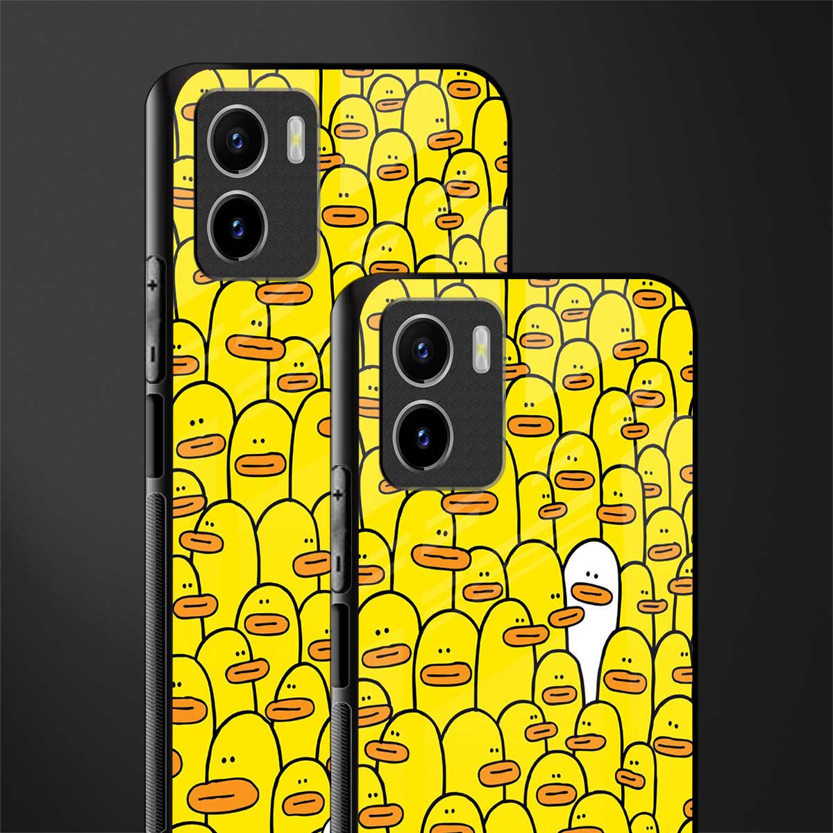 brian the duck back phone cover | glass case for vivo y72