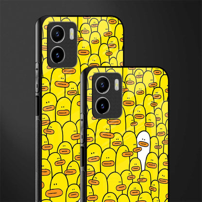 brian the duck back phone cover | glass case for vivo y72