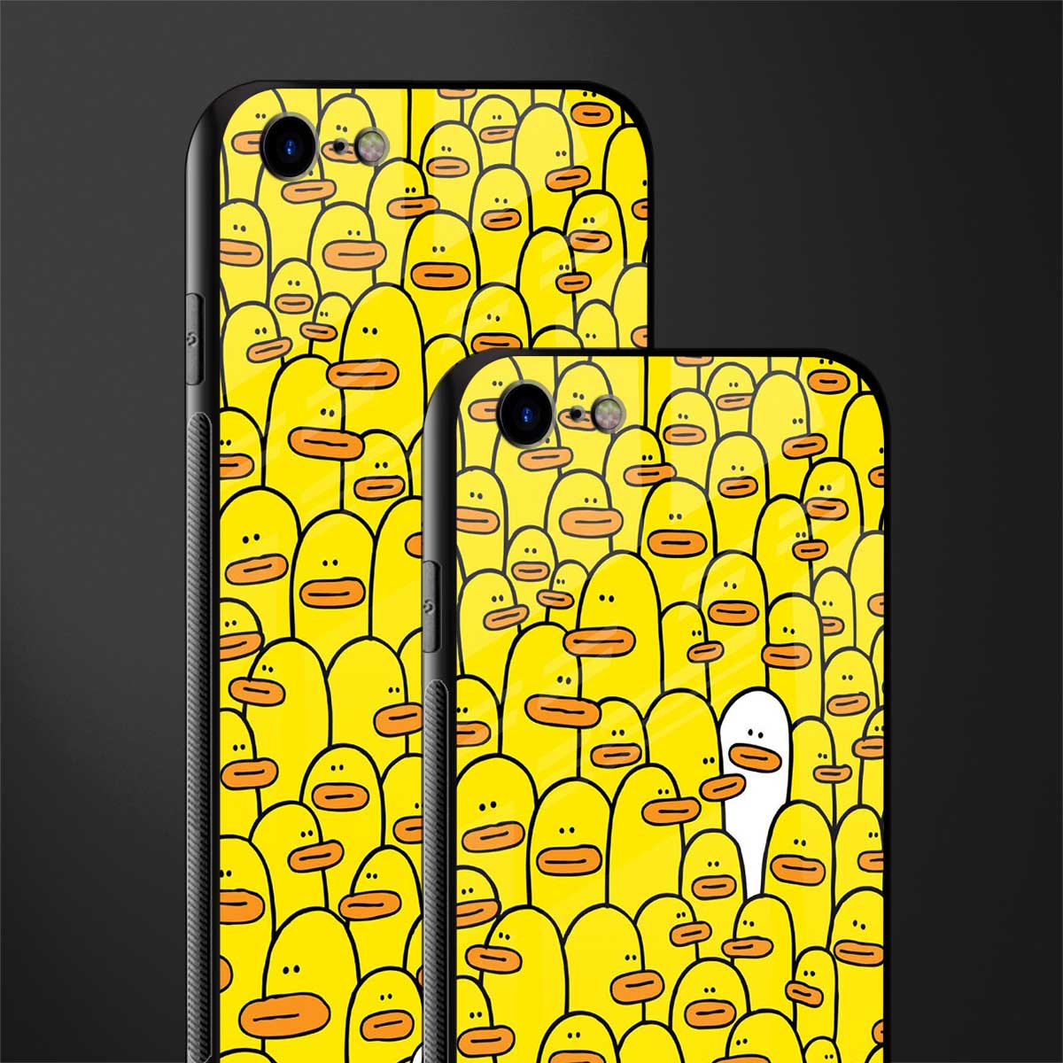 brian the duck glass case for iphone se 2020 image-2