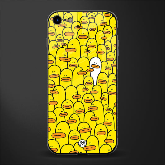 brian the duck glass case for iphone se 2020 image