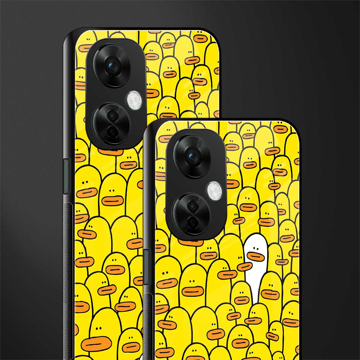 brian the duck back phone cover | glass case for oneplus nord ce 3 lite