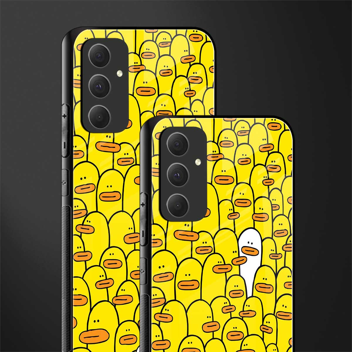 brian the duck back phone cover | glass case for samsung galaxy a54 5g
