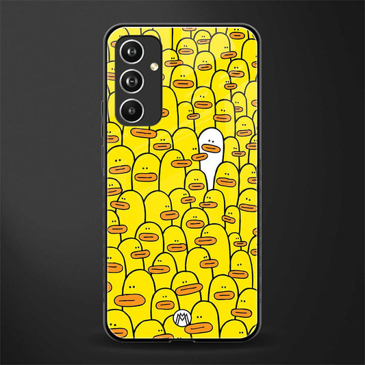 brian the duck back phone cover | glass case for samsung galaxy a54 5g