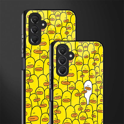 brian the duck back phone cover | glass case for samsun galaxy a24 4g