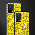 brian the duck back phone cover | glass case for oppo a74 4g