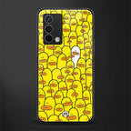 brian the duck back phone cover | glass case for oppo a74 4g