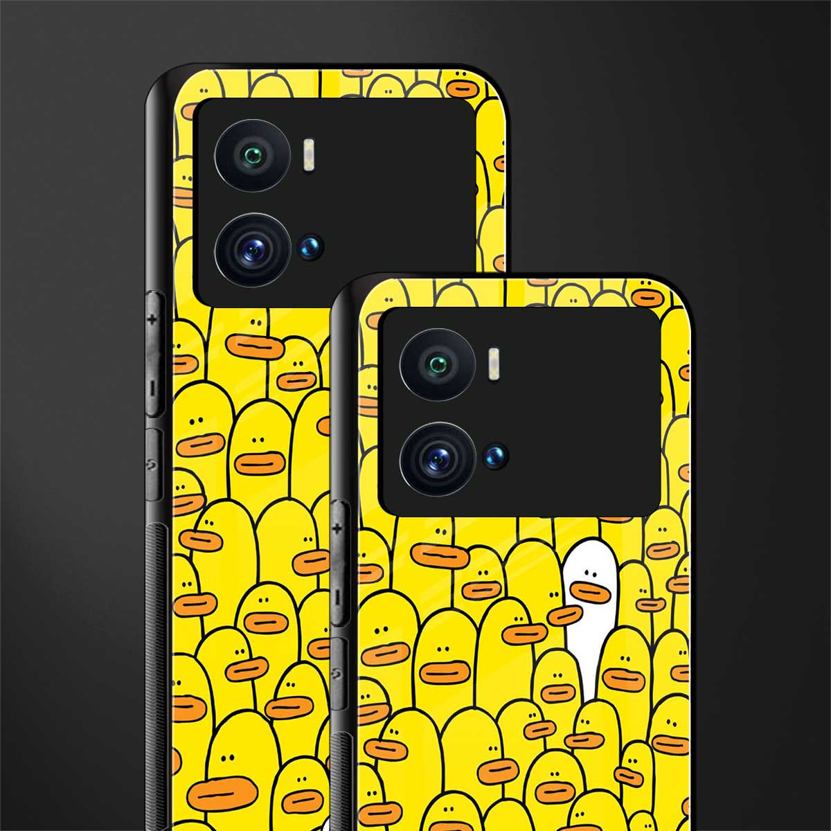 brian the duck back phone cover | glass case for iQOO 9 Pro