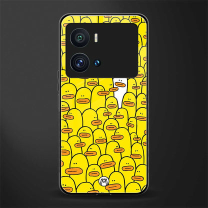 brian the duck back phone cover | glass case for iQOO 9 Pro