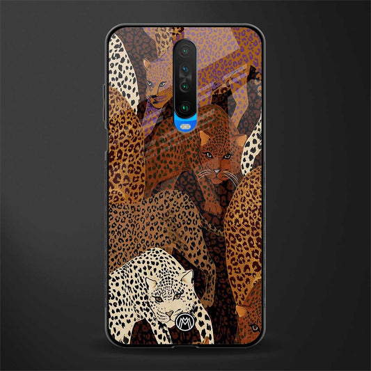 brown beasts glass case for poco x2 image