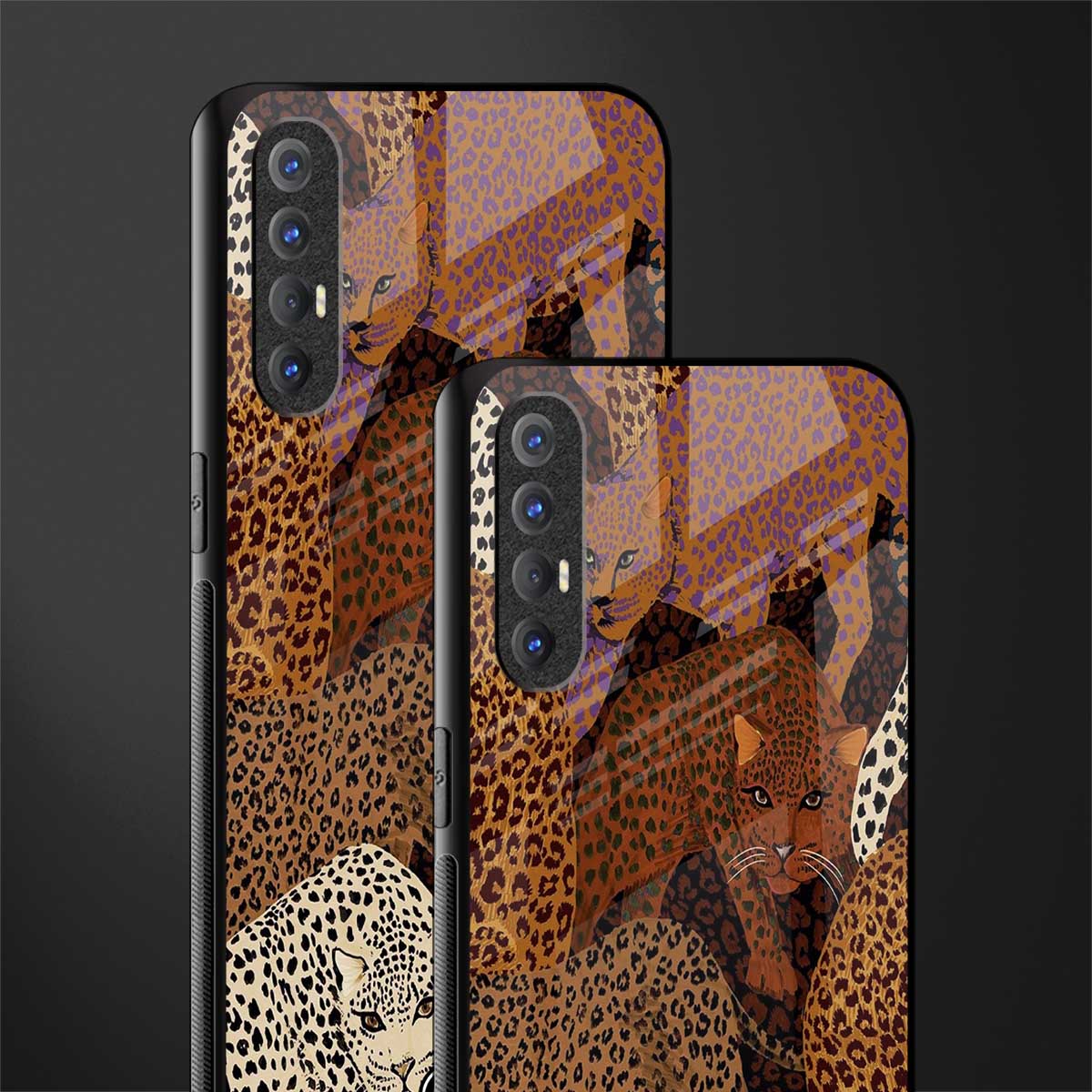 brown beasts glass case for oppo reno 3 pro image-2