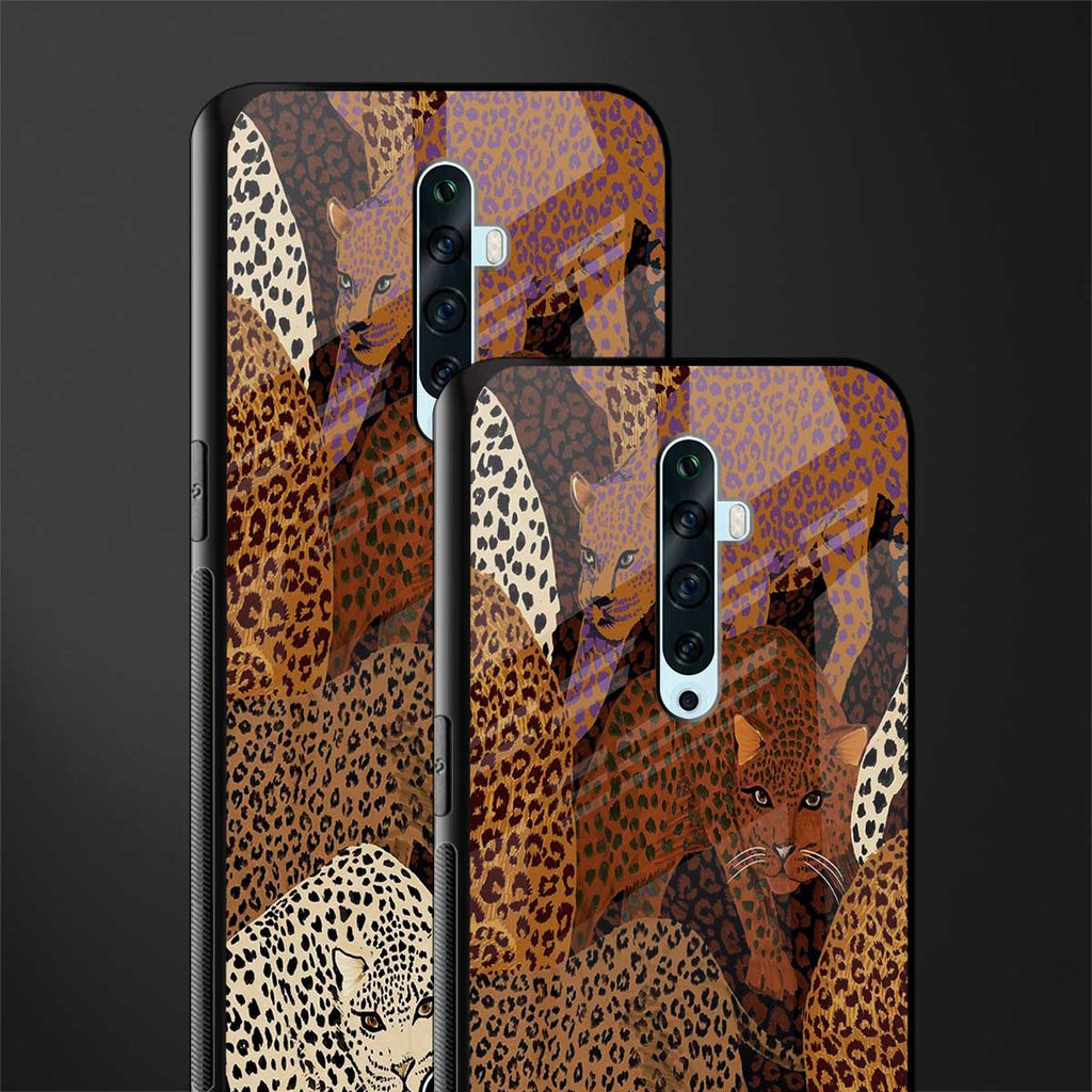 brown beasts glass case for oppo reno 2f image-2