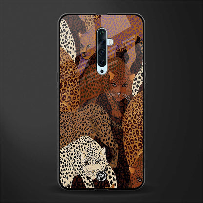 brown beasts glass case for oppo reno 2z image