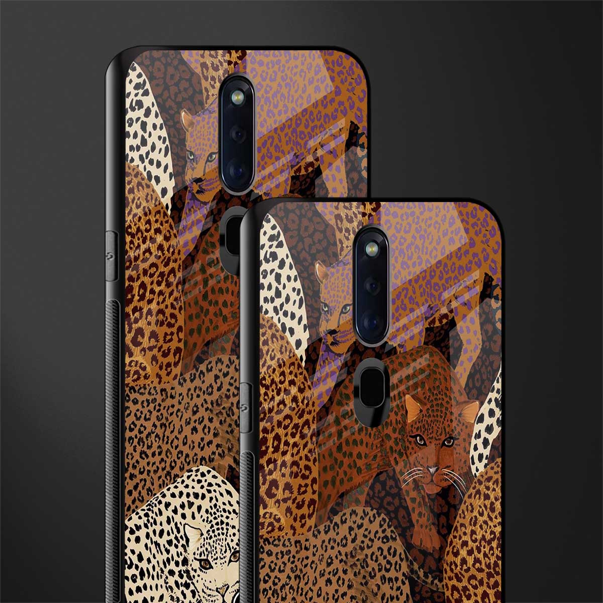 brown beasts glass case for oppo f11 pro image-2