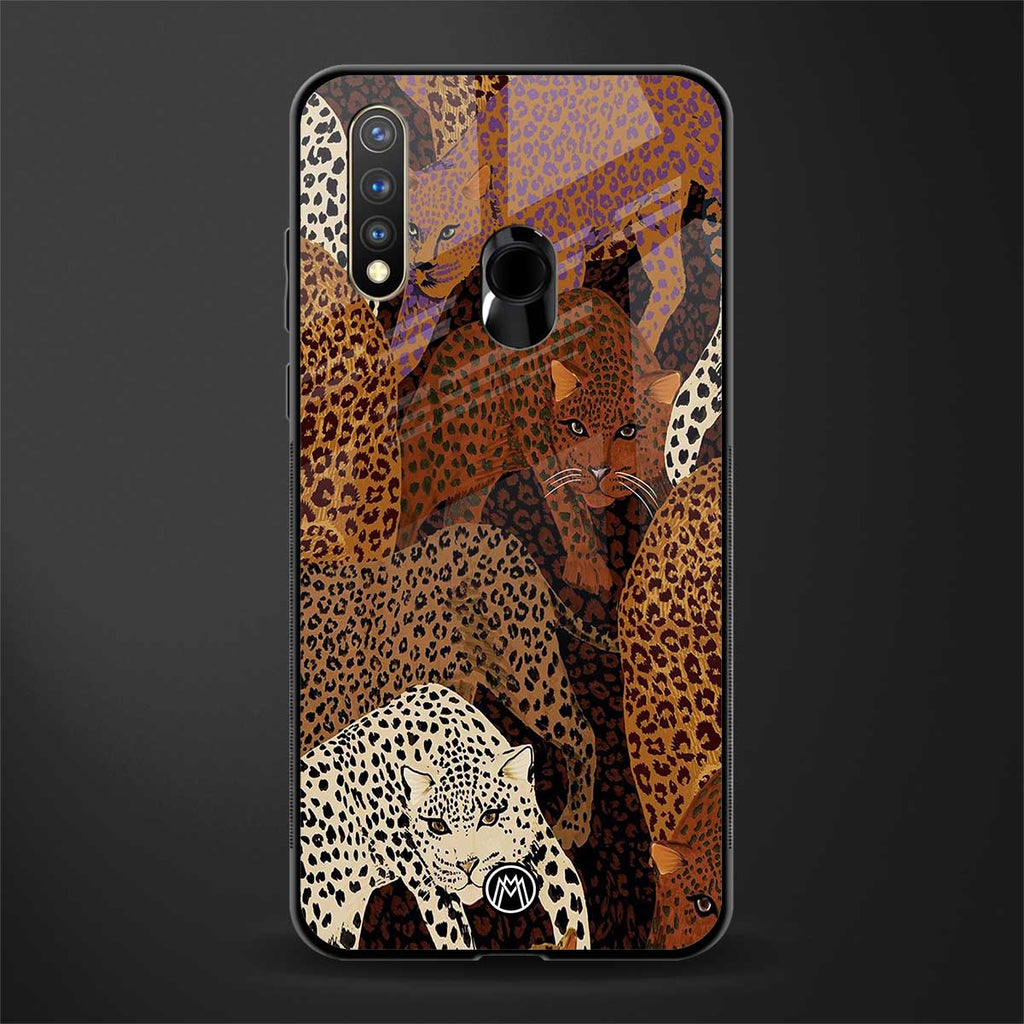 brown beasts glass case for vivo u20 image