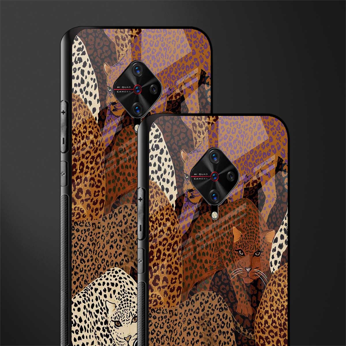 brown beasts glass case for vivo s1 pro image-2