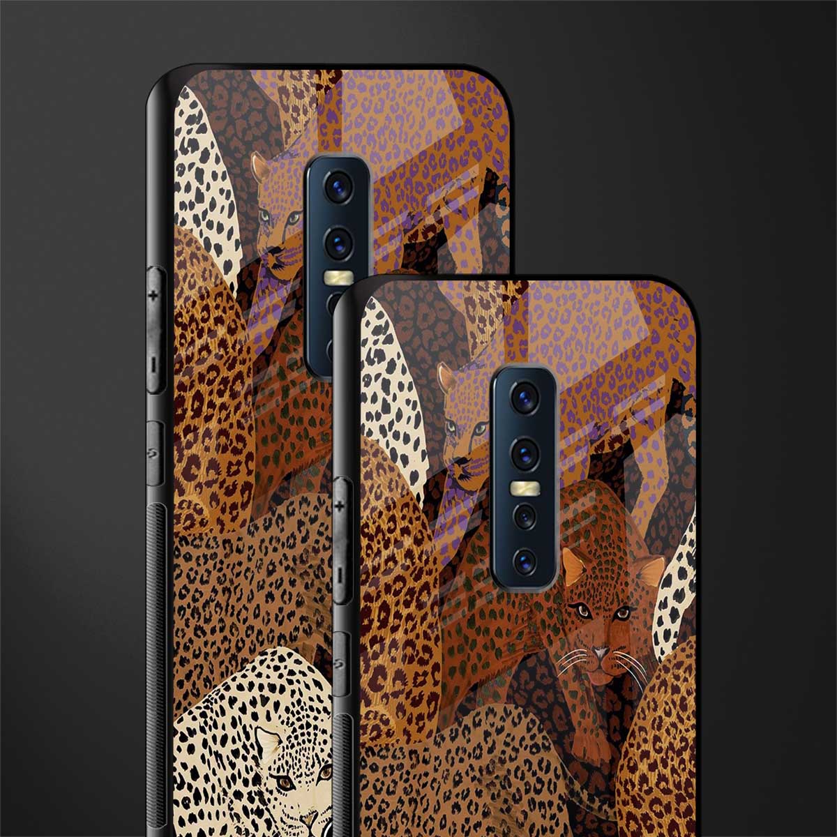 brown beasts glass case for vivo v17 pro image-2