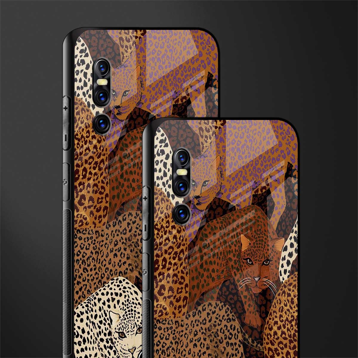 brown beasts glass case for vivo v15 pro image-2