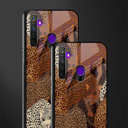 brown beasts glass case for realme 5 pro image-2