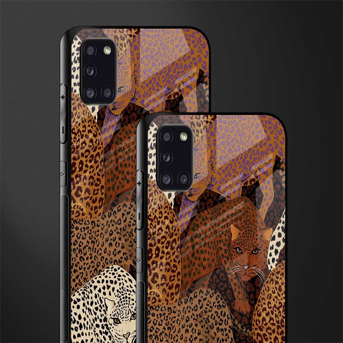 brown beasts glass case for samsung galaxy a31 image-2