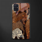 brown beasts glass case for samsung galaxy a71 image
