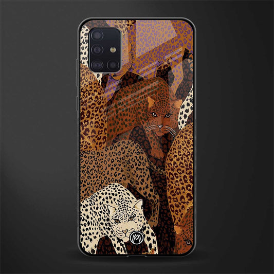 brown beasts glass case for samsung galaxy a71 image