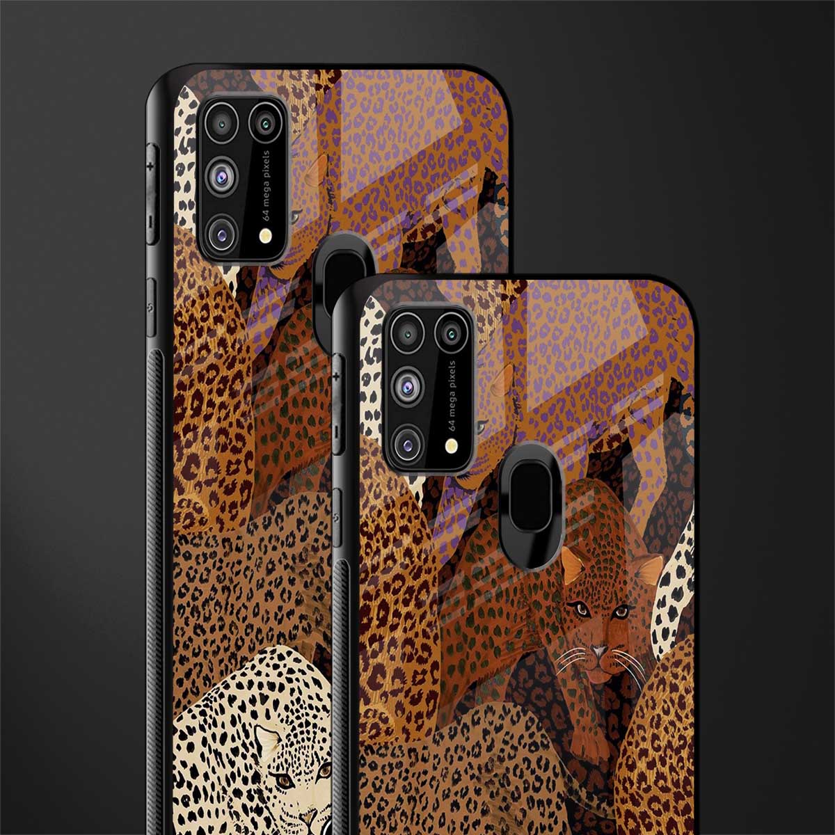 brown beasts glass case for samsung galaxy m31 image-2